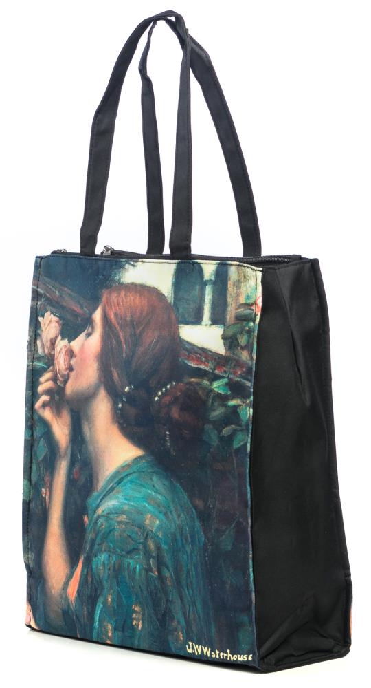 LUCKYWEATHER Shopper Einkaufstasche Twin Double Bag Damen Motiv John William Waterhouse SWEET ROSES